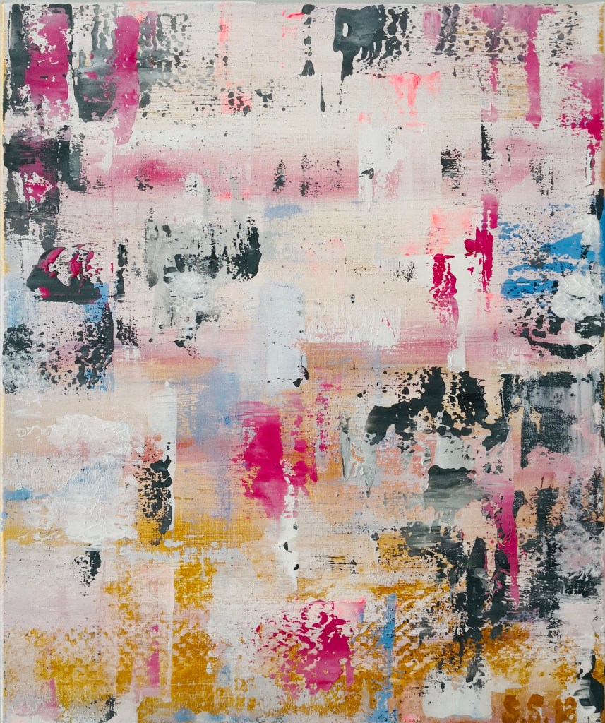 Kuiskaus, 2018. Akryyli kankaalle. 