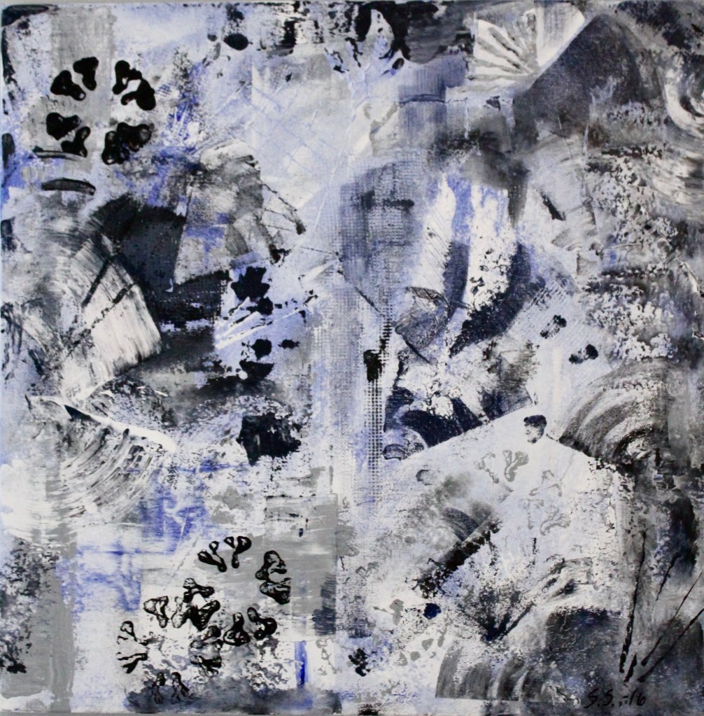 Unessa, 2016, Akryyli kankaalle. 